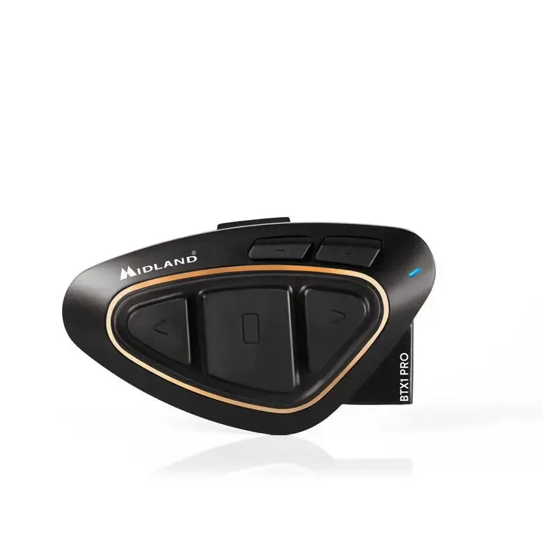 Compra Online Midland BTX1 Pro Single interfono da moto 300 m Nero