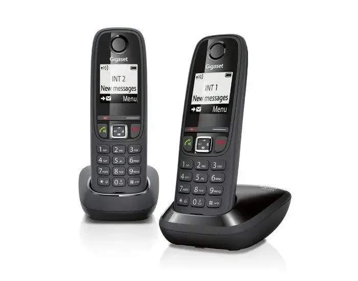 Gigaset AS405 Duo Telefono DECT Identificatore di chiamata Nero Vendita Finale