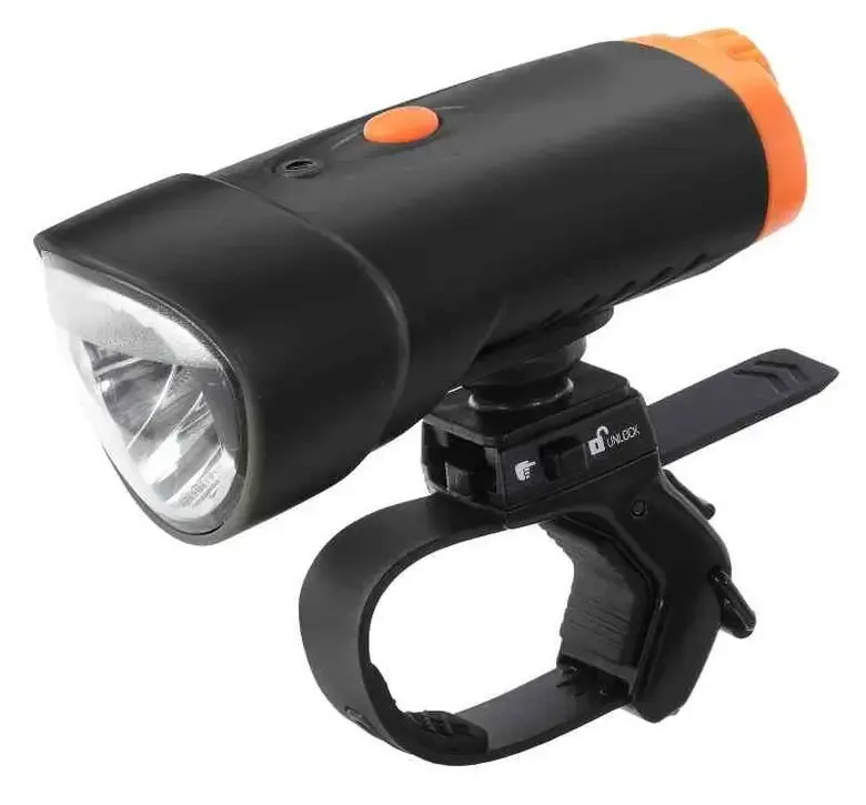 Promozione CFG EL053 torcia Nero, Arancione Luce lampeggiante per bicicletta LED