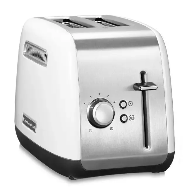 KitchenAid 5KMT2115EWH 5 2 fetta/e 1100 W Acciaio inox, Bianco Sconto