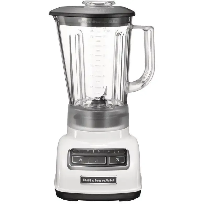 Esclusivo KitchenAid 5KSB1565EWH frullatore 1,75 L Frullatore da tavolo Nero, Trasparente, Bianco