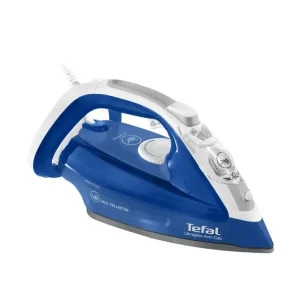 Spedito Oggi Tefal UltraGliss FV4964 ferro da stiro Ferro a vapore Durilium 2500 W Blu, Bianco