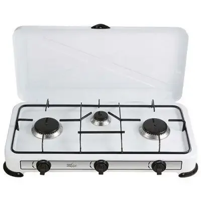 Melchioni Minerva 3 Bianco Superficie piana Gas 3 Fornello(i) Miglior Prezzo