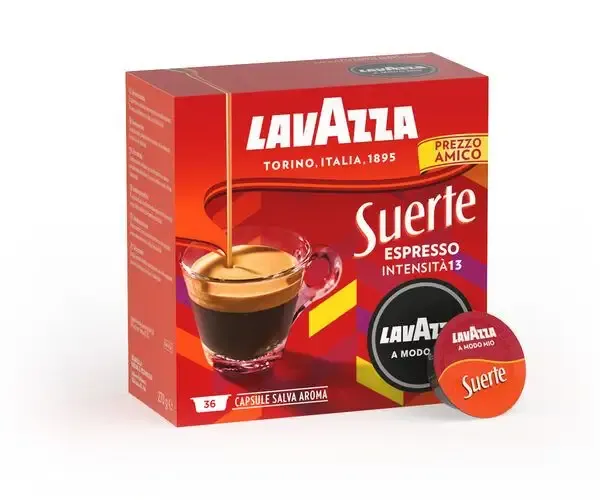 Lavazza Suerte Capsule caffè Tostatura scura 36 pz Compra Online