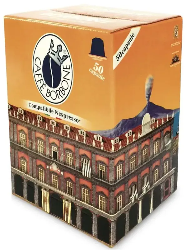 Caffe Borbone Capsule per Nespresso Nobile Capsule caffè 50 pz Super Prezzo