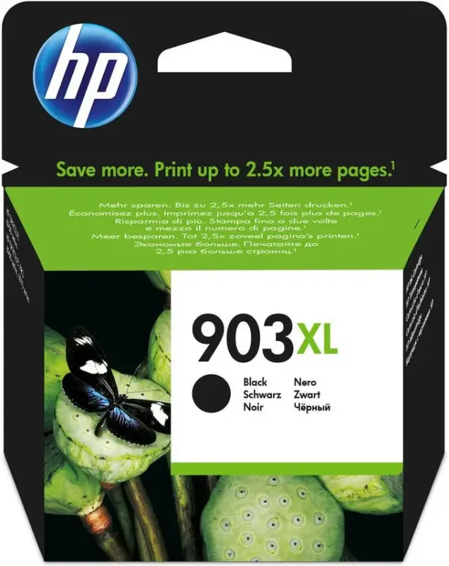 Spedito Oggi HP Cartuccia di inchiostro nero originale ad alta capacità 903XL
