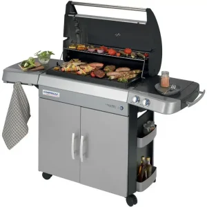 Prezzo Di Fabbrica Campingaz 3 Series RBS L Barbecue Zona cottura Gas Nero, Grigio 9400 W