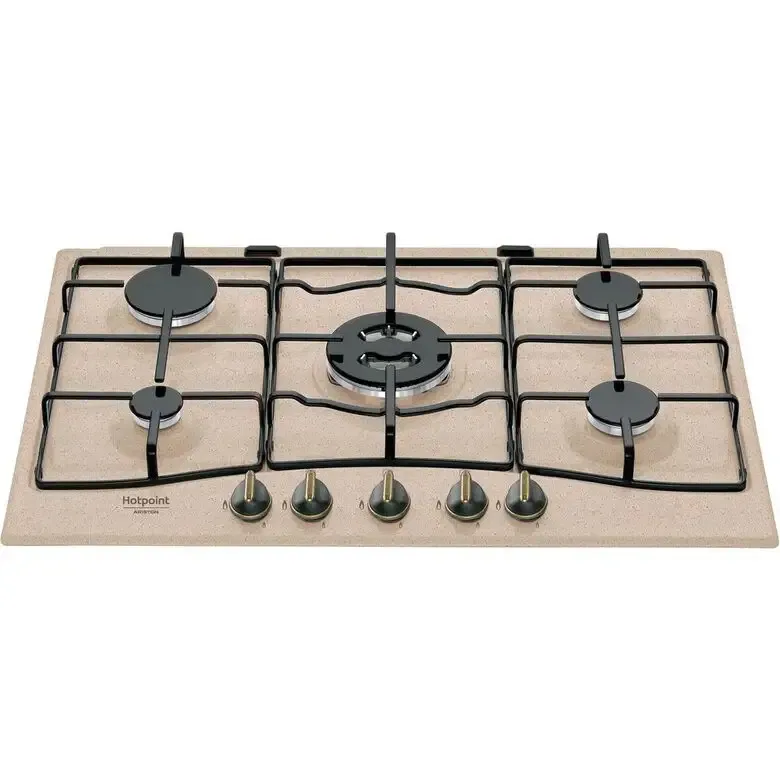 Professionale Hotpoint PCN 750 T (AV) R /HA Avena Da incasso 75 cm Gas 5 Fornello(i)