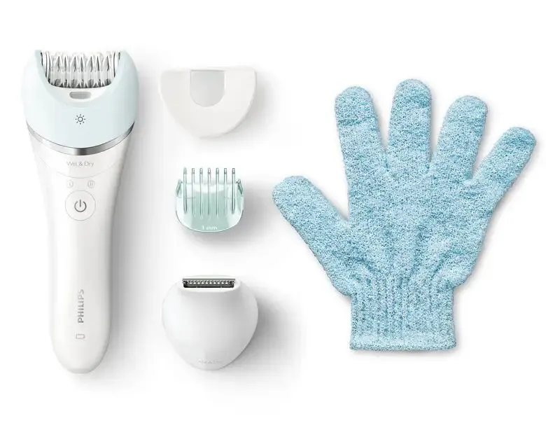 Esclusivo Philips Satinelle Advanced Epilatore Wet & Dry per gambe e corpo