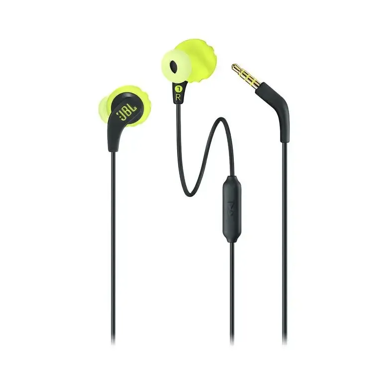 Solo Oggi JBL Endurance RUN Auricolare Cablato In-ear Sport Nero, Giallo