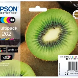 Saldi Epson Kiwi Multipack 5-colours 202 Claria Premium Ink