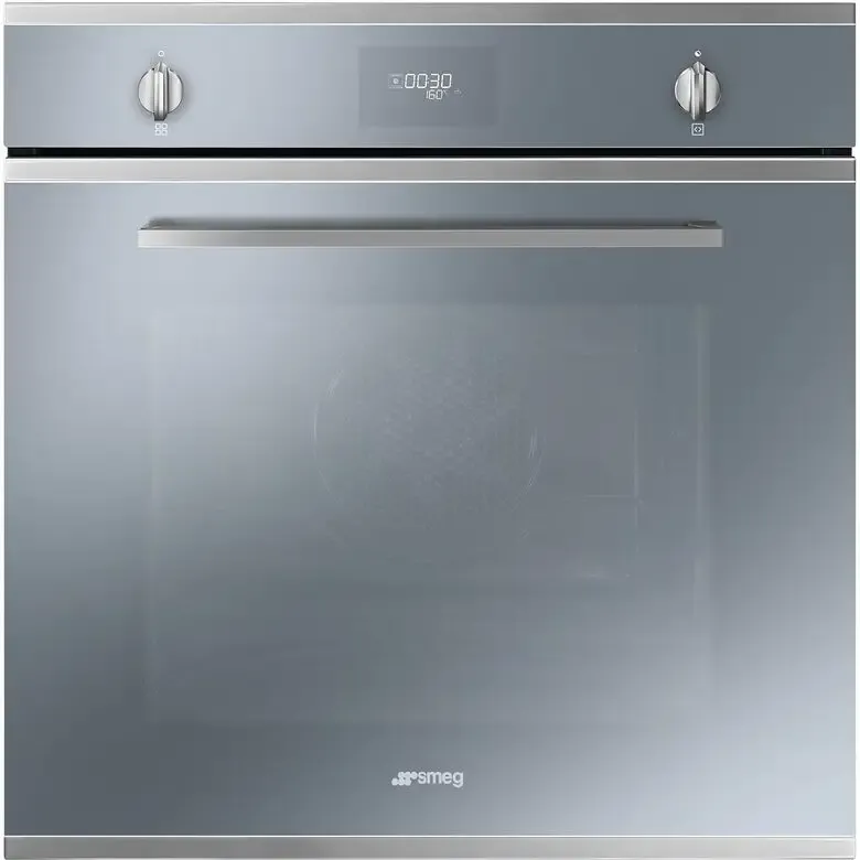 Professionale Smeg SFP6401TVS1 Forno a Incasso 70 L A+ Argento
