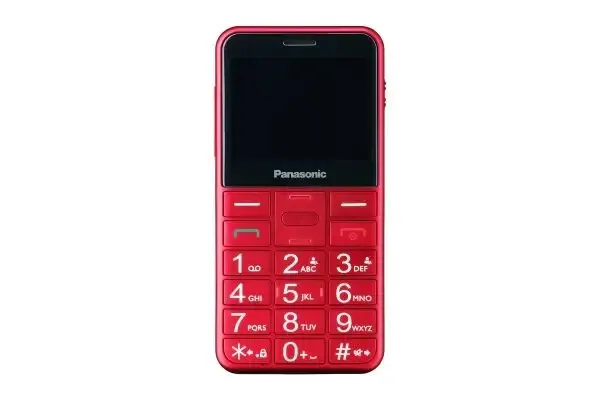 Panasonic KX-TU150 6,1 cm (2.4") 102 g Rosso Telefono cellulare basico Occasione