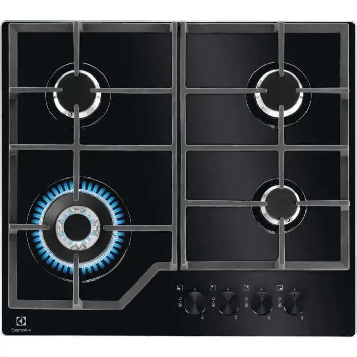 Electrolux EGM6343YAK Nero Da incasso 59 cm Gas 4 Fornello(i) Promozione