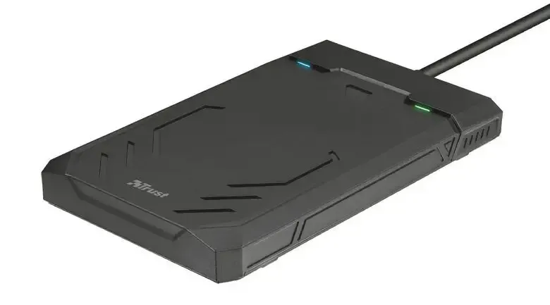 Professionale Trust Azal Box esterno HDD Nero 2.5"