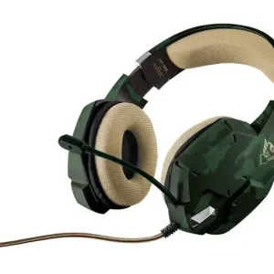 Trust GXT 322C Auricolare Cablato A Padiglione Giocare Verde Prezzo Scontato
