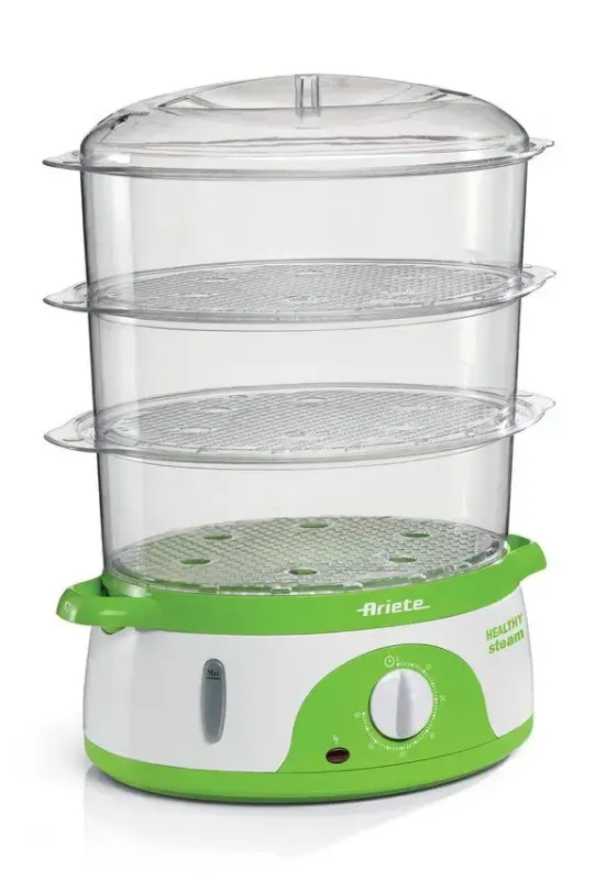 Ariete 0911 pentola a vapore 3 cestello/i Libera installazione 800 W Verde, Bianco Miglior Prezzo