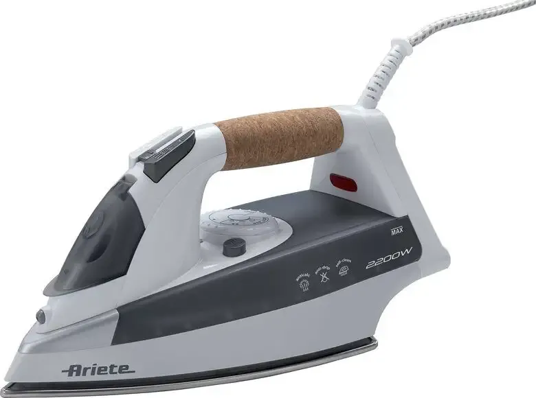 Di Tendenza Ariete 6232 Ferro da stiro a secco e a vapore Acciaio inossidabile 2200 W Grigio