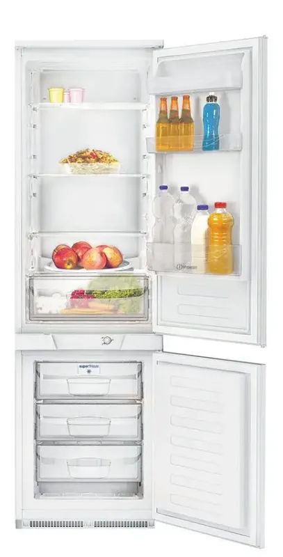 Indesit IN CB 31 AA Frigorifero con Congelatore Da Incasso 255 L Bianco Nuovo Arrivo