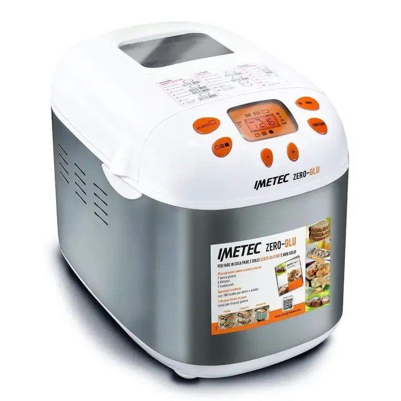 Spedizione Espresso Imetec 7815 macchina per il pane 920 W Argento, Bianco