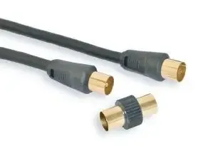 Nuovo Arrivo nuovaVideosuono 9/53 cavo coassiale 3 m Nero
