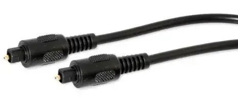 Direttamente Dal Produttore nuovaVideosuono OPT-B3 cavo a fibre ottiche 1 m TOSLINK Nero