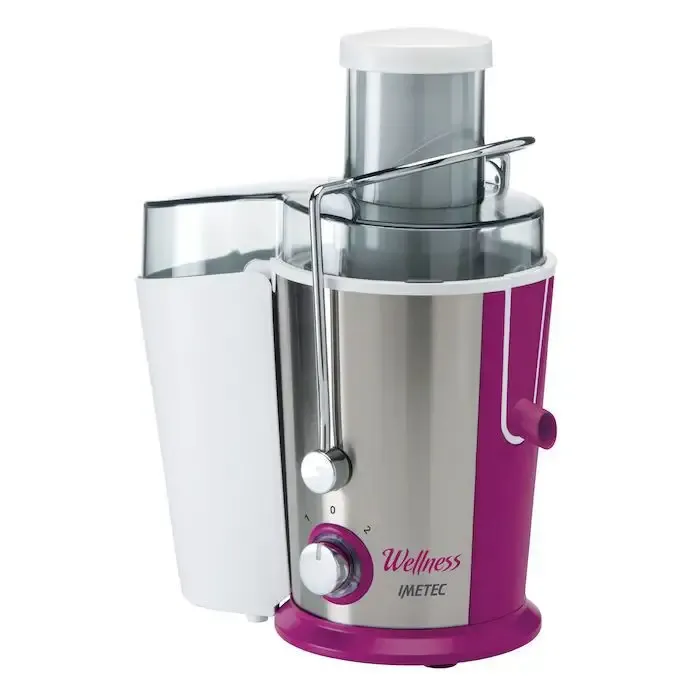 Più Venduto Imetec Wellness JE Centrifuga 400 W Porpora, Acciaio inossidabile, Bianco
