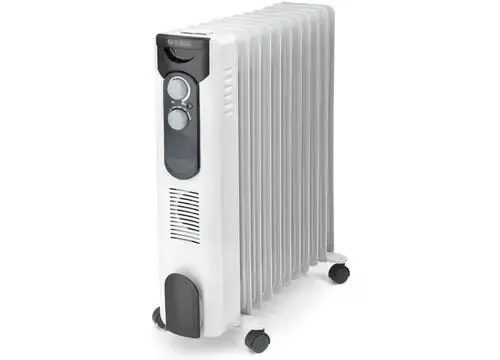 Prezzo Basso Olimpia Splendid CaldoRad 9 Grigio, Bianco 2000 W Radiatore