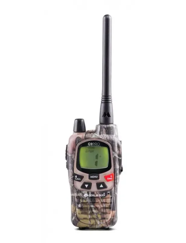 Sconto Midland G9 Pro ricetrasmittente 101 canali 446.00625 - 446.19375 MHz Mimetico