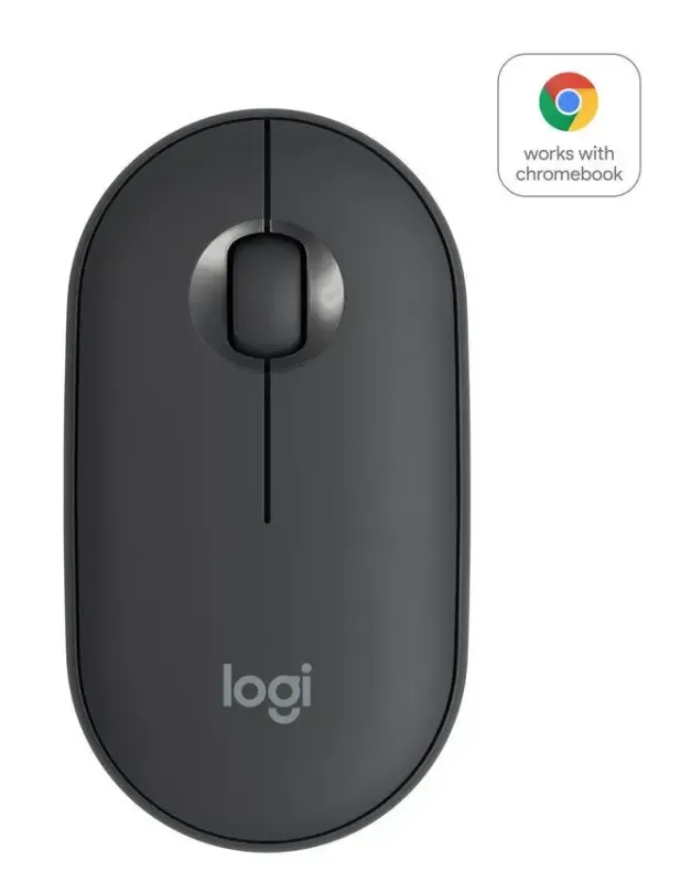 Logitech Pebble M350 mouse Ambidestro Wireless a RF + Bluetooth Ottico 1000 DPI Offerta Lampo