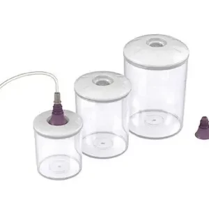 Nuova Collezione Magic Vac ACO1182 recipiente per cibo Rotondo Set 5,25 L Trasparente 3 pz