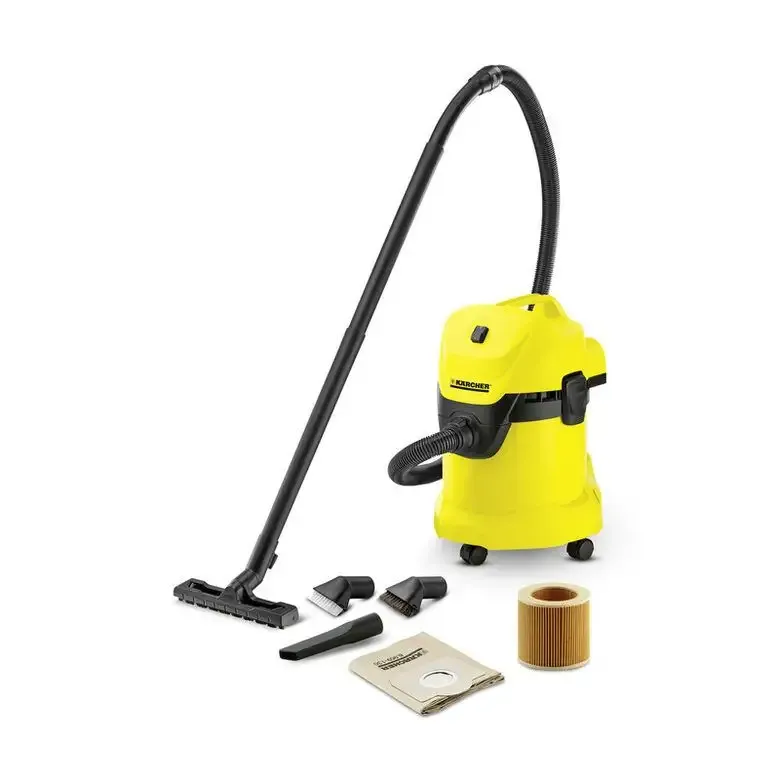 Kärcher WD 3 Brush Kit 17 L Bidone Aspiratutto 1000 W Sacchetto per la polvere Compra Oggi Stesso