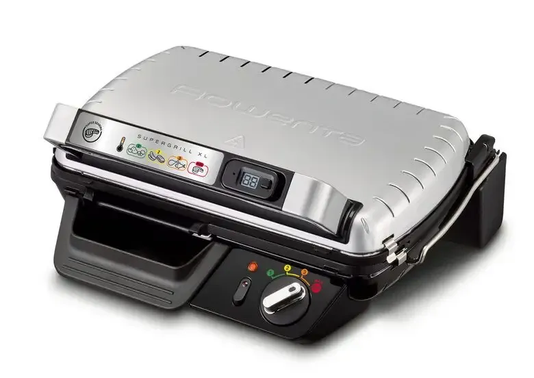 Direttamente Dal Produttore Rowenta GR461B SuperGrill XL, 2 Posizioni di Cottura, Termostato regolabile, Facile da pulire