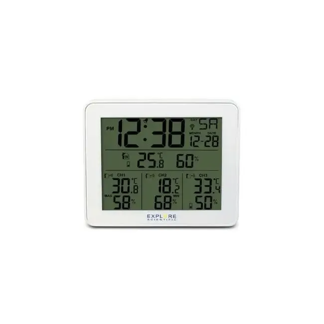 Ultima Occasione Explore Scientific WSH4003 Bianco LCD Batteria