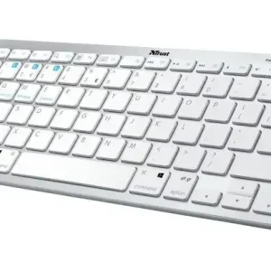 Professionale Trust Nado Bluetooth Wireless tastiera QWERTY Italiano Bianco