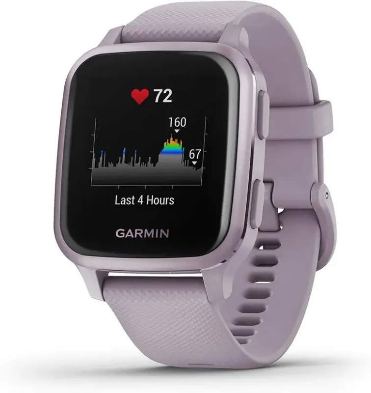 Nuovo Arrivo Garmin Venu SQ 3,3 cm (1.3") LCD 40 mm Digitale 240 x 240 Pixel Touch screen Viola GPS (satellitare)