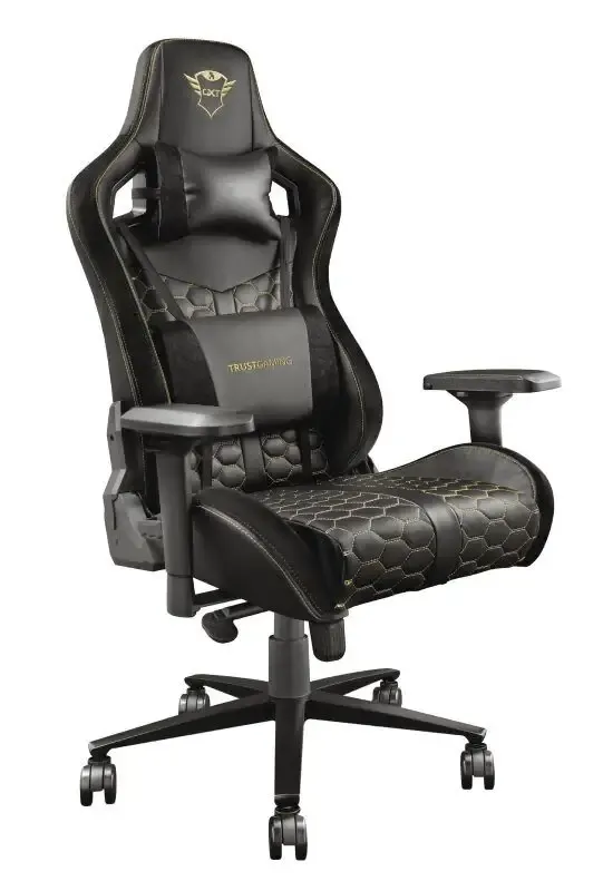 Promozione Esclusiva Trust GXT 712 Resto Pro Sedia per gaming universale Nero, Giallo