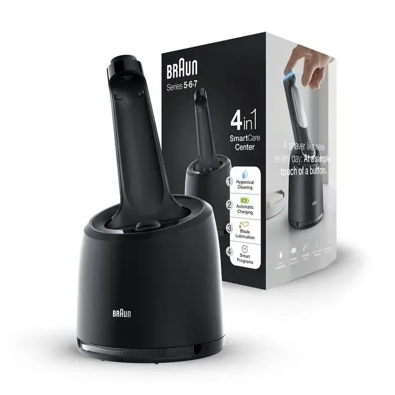 Bestseller Braun Stazione Di Pulizia SmartCare 4 In 1 Per Rasoio Elettrico Series 5, 6 E 7 (Nuova Generazione)