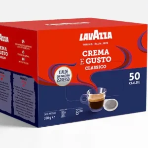 Promo Stagionale Lavazza Crema e Gusto Classico Cialde caffè 50 pz