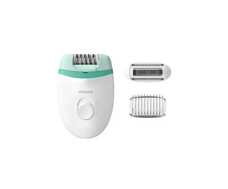 Philips Satinelle Essential Epilatore compatto, per gambe, con filo + 2 accessori Ultima Occasione
