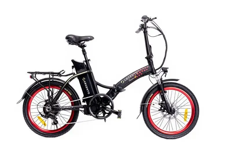 Promo Stagionale Argento Bike Piuma+ Nero, Grigio, Rosso Alluminio 50,8 cm (20") 19,1 kg