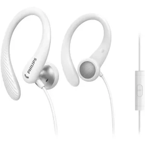 Ultima Occasione Philips TAA1105WT/00 cuffia e auricolare Cablato A clip, In-ear Sport Bianco