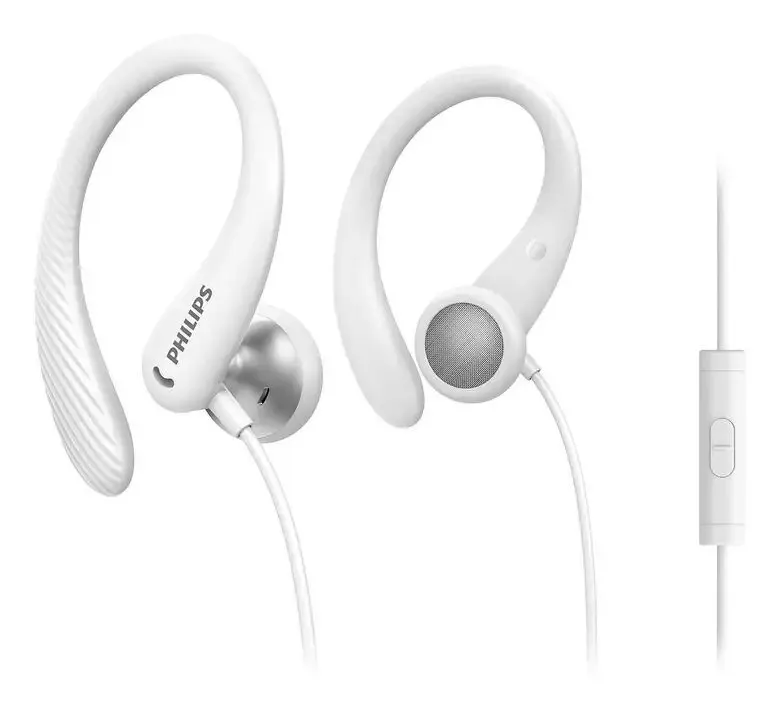 Ultima Occasione Philips TAA1105WT/00 cuffia e auricolare Cablato A clip, In-ear Sport Bianco