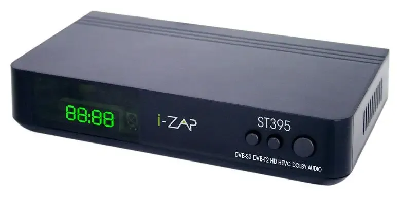 i-ZAP T395 Terrestre HD Nero Reso Gratuito