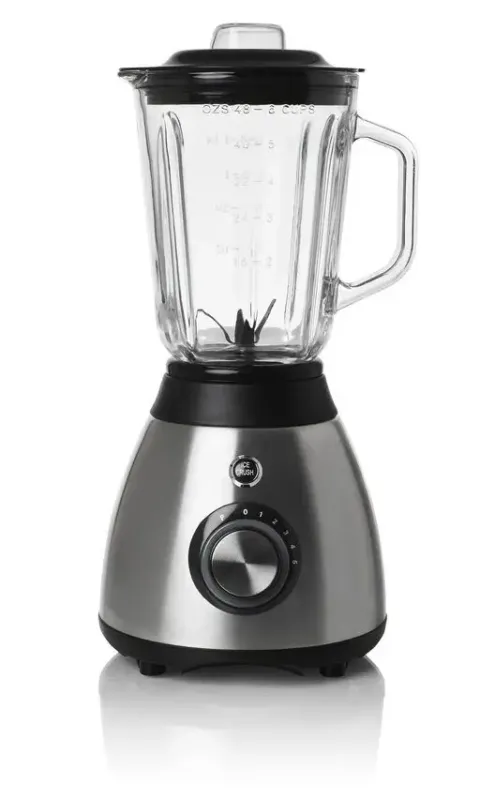 Saldi Melchioni Frullo Glass Frullatore da tavolo 600 W Nero, Acciaio