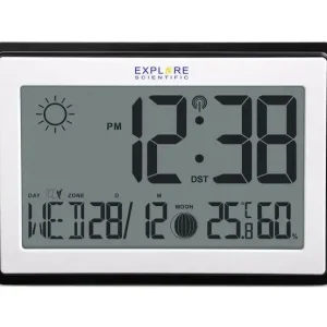 Explore Scientific RDC8002 stazione meteorologica digitale Nero, Bianco LCD Batteria Promozione