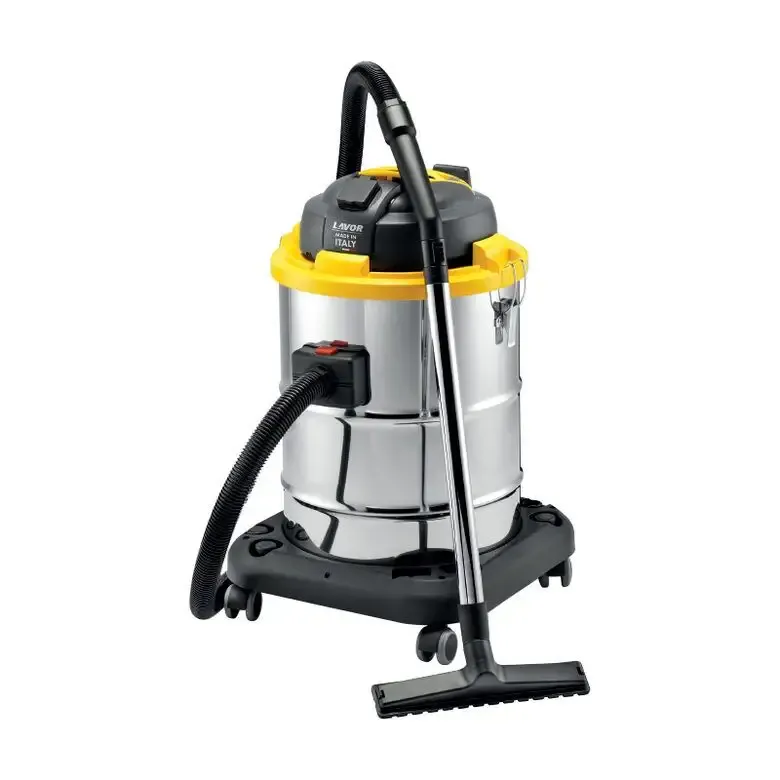 Lavorwash WTP 50 XE 50 L Bidone Aspiratutto Nero, Acciaio inossidabile, Giallo Esclusivo