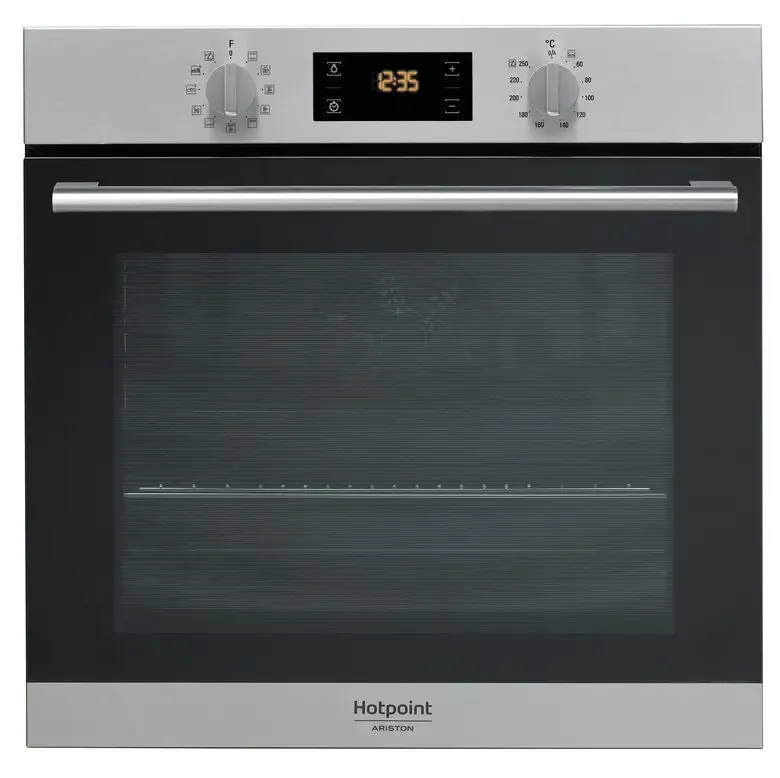 Hotpoint FA2 844 H IX HA Forno a Incasso 71 L A+ Nero, Acciaio satinato Ultima Occasione