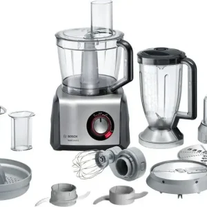 Subito Disponibile Bosch MC812M844 robot da cucina 1250 W 3,9 L Nero, Acciaio inossidabile