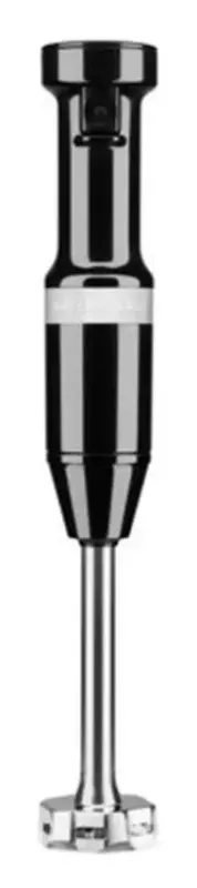 KitchenAid 5KHBV83EOB Frullatore ad immersione 180 W Nero, Acciaio inox Reso Gratuito